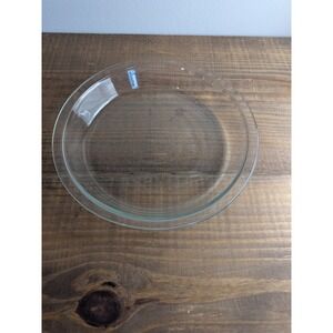 Vintage‎ Pyrex Clear Glass Pie Plate Dish 9 Inch #209 Baking Kitchen Made in USA
